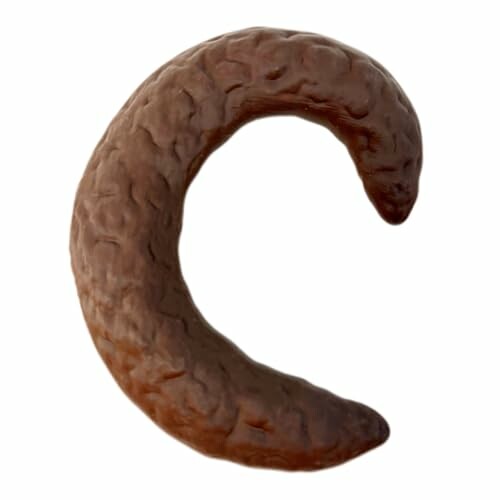 Chocolate shaped like the letter C.